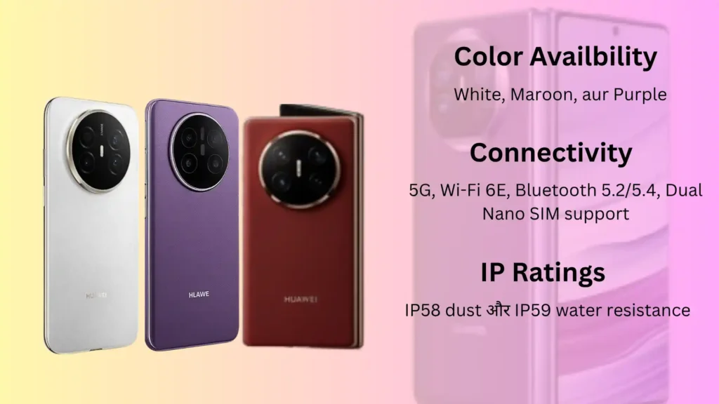 huawei mate x7 color and connectivity